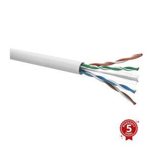 Solarix Solarix 27724160 - Instalační kabel CAT6 UTP PVC Eca 100m/box
